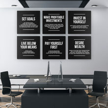 Load image into Gallery viewer, 6x Wealth Definitions - Success Hunters Prints