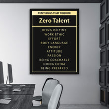 Load image into Gallery viewer, Zero Talent - Success Hunters Prints