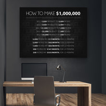 Load image into Gallery viewer, 1 Million Dollar Math - Success Hunters Prints