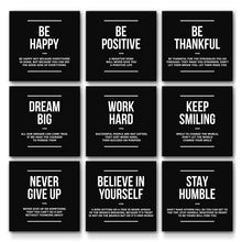 Load image into Gallery viewer, 9x Motivational Office Definitions - Success Hunters Prints