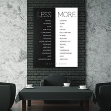 Load image into Gallery viewer, Less Is More - Success Hunters Prints