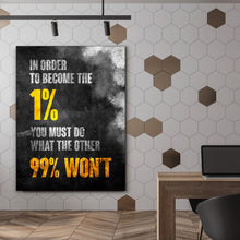 Load image into Gallery viewer, 1% Entrepreneur - Success Hunters Prints