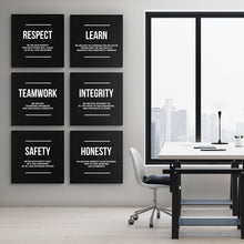 Load image into Gallery viewer, 6x Company Core Values - Success Hunters Prints