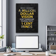 Load image into Gallery viewer, A Million Dollar Vision - Success Hunters Prints