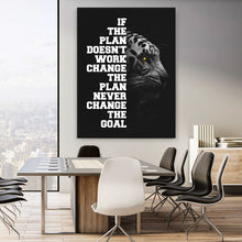 Load image into Gallery viewer, Never Change The Goal - Success Hunters Prints