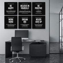 Load image into Gallery viewer, 6x Motivational Office Definitions - Success Hunters Prints