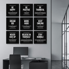 Load image into Gallery viewer, 9x Motivational Office Definitions - Success Hunters Prints