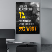 Load image into Gallery viewer, 1% Entrepreneur - Success Hunters Prints