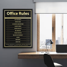 Load image into Gallery viewer, Office Rules - Success Hunters Prints
