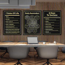Load image into Gallery viewer, 3x Gold Vision Bundle - Success Hunters Prints