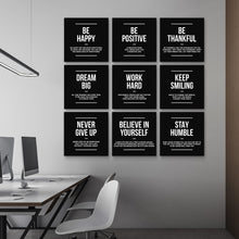 Load image into Gallery viewer, 9x Motivational Office Definitions - Success Hunters Prints