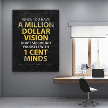 Load image into Gallery viewer, A Million Dollar Vision - Success Hunters Prints