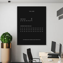 Load image into Gallery viewer, You Are What You Do - Success Hunters Prints