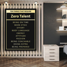 Load image into Gallery viewer, Zero Talent - Success Hunters Prints