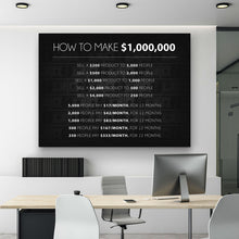 Load image into Gallery viewer, 1 Million Dollar Math - Success Hunters Prints