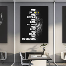Load image into Gallery viewer, We Rise We Heal We Overcome - Success Hunters Prints
