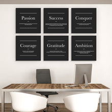 Load image into Gallery viewer, 6x Definitions Bundle - Success Hunters Prints