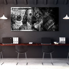 Load image into Gallery viewer, Dollars Under Lions - Success Hunters Prints