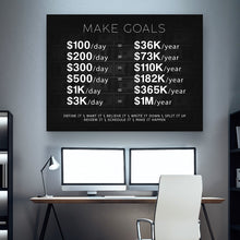 Load image into Gallery viewer, Make Goals - Success Hunters Prints