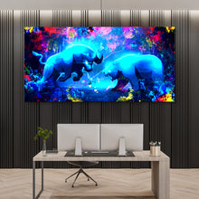 Load image into Gallery viewer, Wall Street Bull Vs Bear - Success Hunters Prints