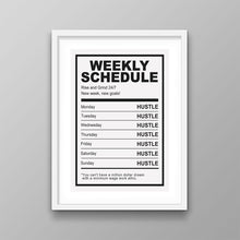 Load image into Gallery viewer, Weekly Schedule - Success Hunters Prints