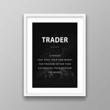 Load image into Gallery viewer, Trader Noun - Success Hunters Prints