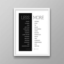 Load image into Gallery viewer, Less Is More - Success Hunters Prints