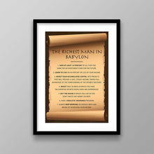 Load image into Gallery viewer, The Richest Man In Babylon - Success Hunters Prints
