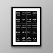 Load image into Gallery viewer, 20x Entrepreneur Definitions - Success Hunters Prints