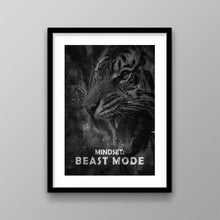 Load image into Gallery viewer, Mindset Beast Mode - Success Hunters Prints