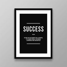 Load image into Gallery viewer, Success Noun - Success Hunters Prints
