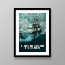 Load image into Gallery viewer, A Smooth Sea - Success Hunters Prints