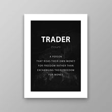 Load image into Gallery viewer, Trader Noun - Success Hunters Prints