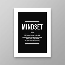 Load image into Gallery viewer, Mindset Noun - Success Hunters Prints
