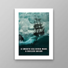 Load image into Gallery viewer, A Smooth Sea - Success Hunters Prints