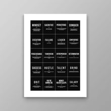 Load image into Gallery viewer, 20x Entrepreneur Definitions - Success Hunters Prints