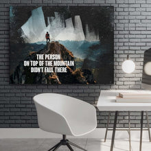 Load image into Gallery viewer, On Top of The Mountain - Success Hunters Prints