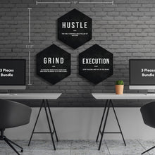 Load image into Gallery viewer, Hexagons Motivational Bundle - Success Hunters Prints