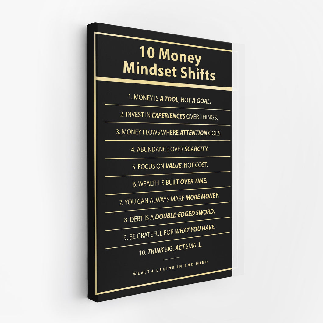 10 Money Mindset Shifts