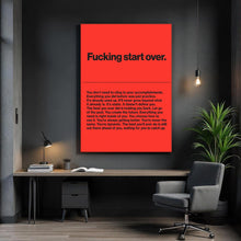 Load image into Gallery viewer, F*king Start Over
