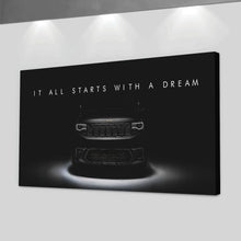 Load image into Gallery viewer, Jeep Trackhawk Dream Big
