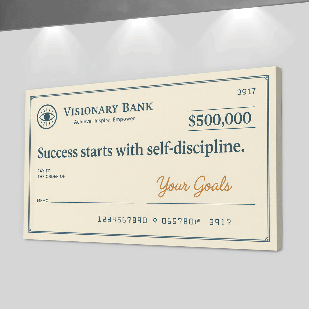 Success Starts With Self-Discipline