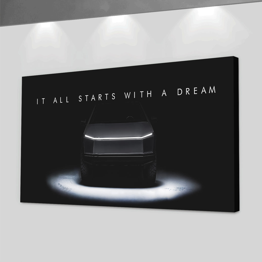 Tesla Cybertruck Dream Big