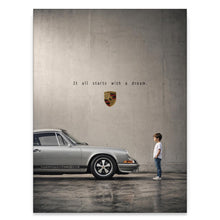 Load image into Gallery viewer, A Child's Dream - Porsche
