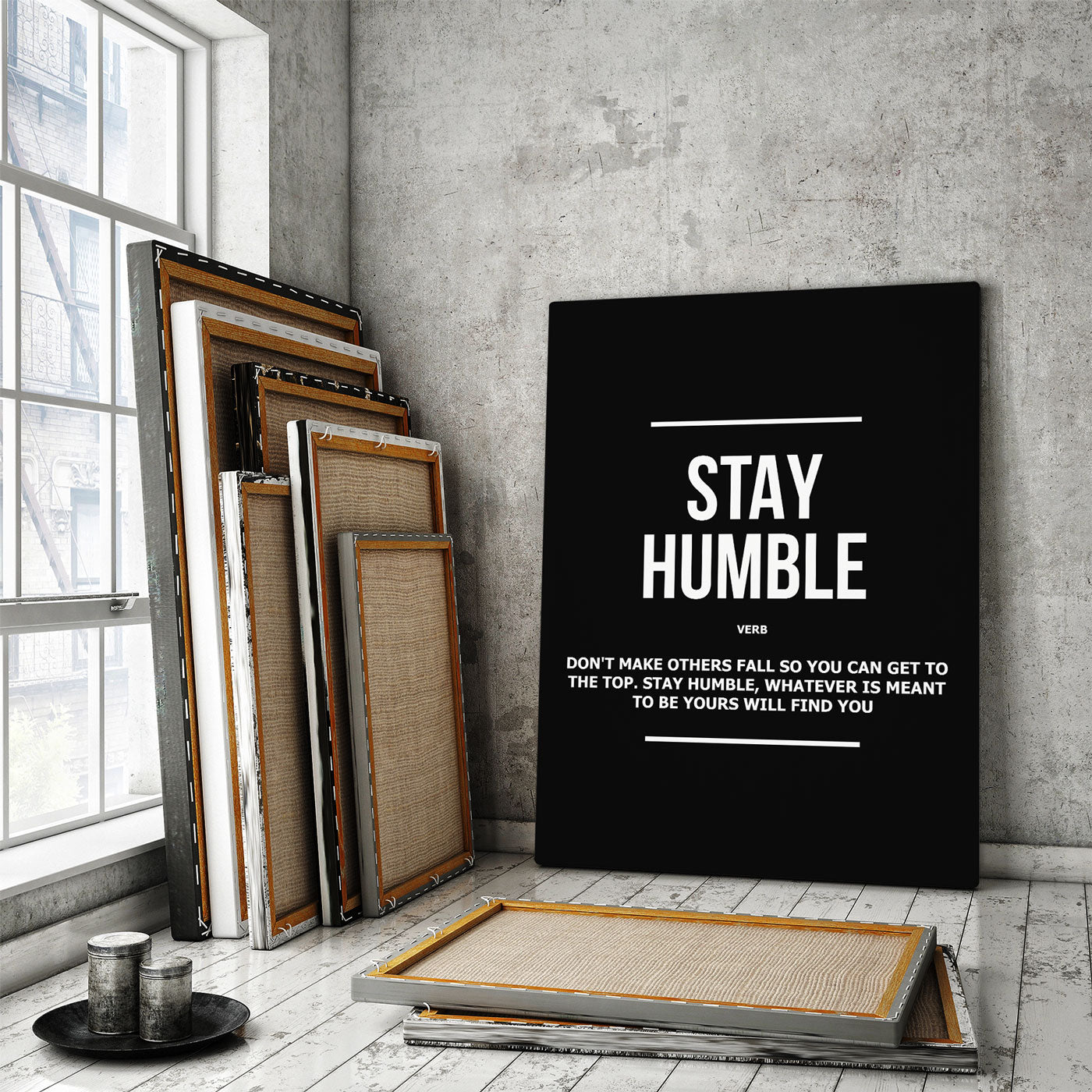 Stay Humble Verb