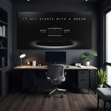 Load image into Gallery viewer, Rolls Royce Wall Art Dream Big
