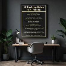 Load image into Gallery viewer, 12 Fucking Rules For Trading

