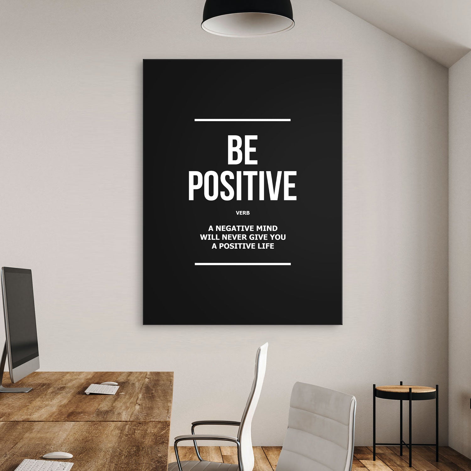 Be Positive Verb
