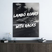 Load image into Gallery viewer, Lambo Roars With Racks
