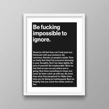Load image into Gallery viewer, Impossible To Ignore
